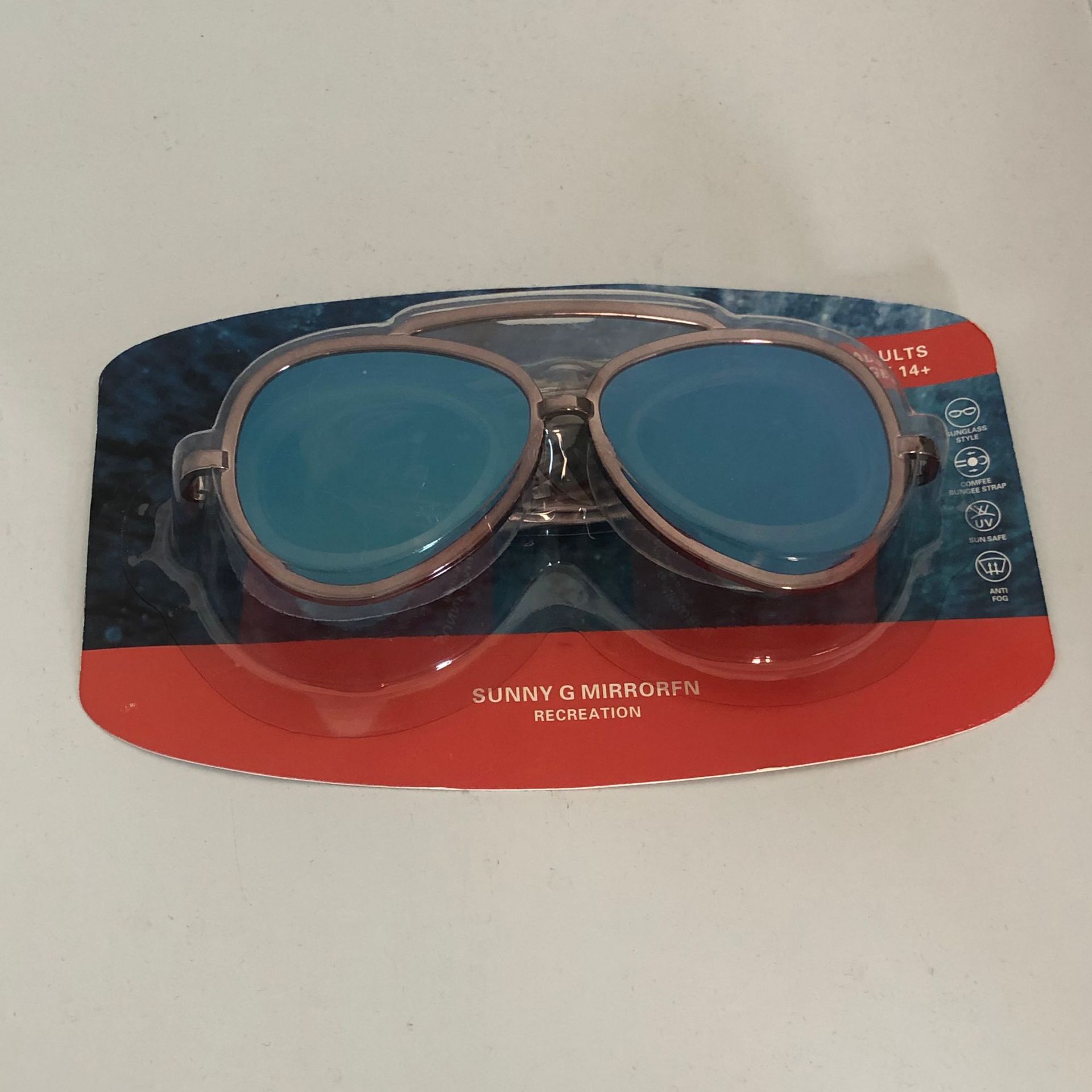 Nuevos productos transfronterizos Adult Sunny G Mariner Mirror Goggles ángulo de visión completo gafas de natación anti-nebble image 7