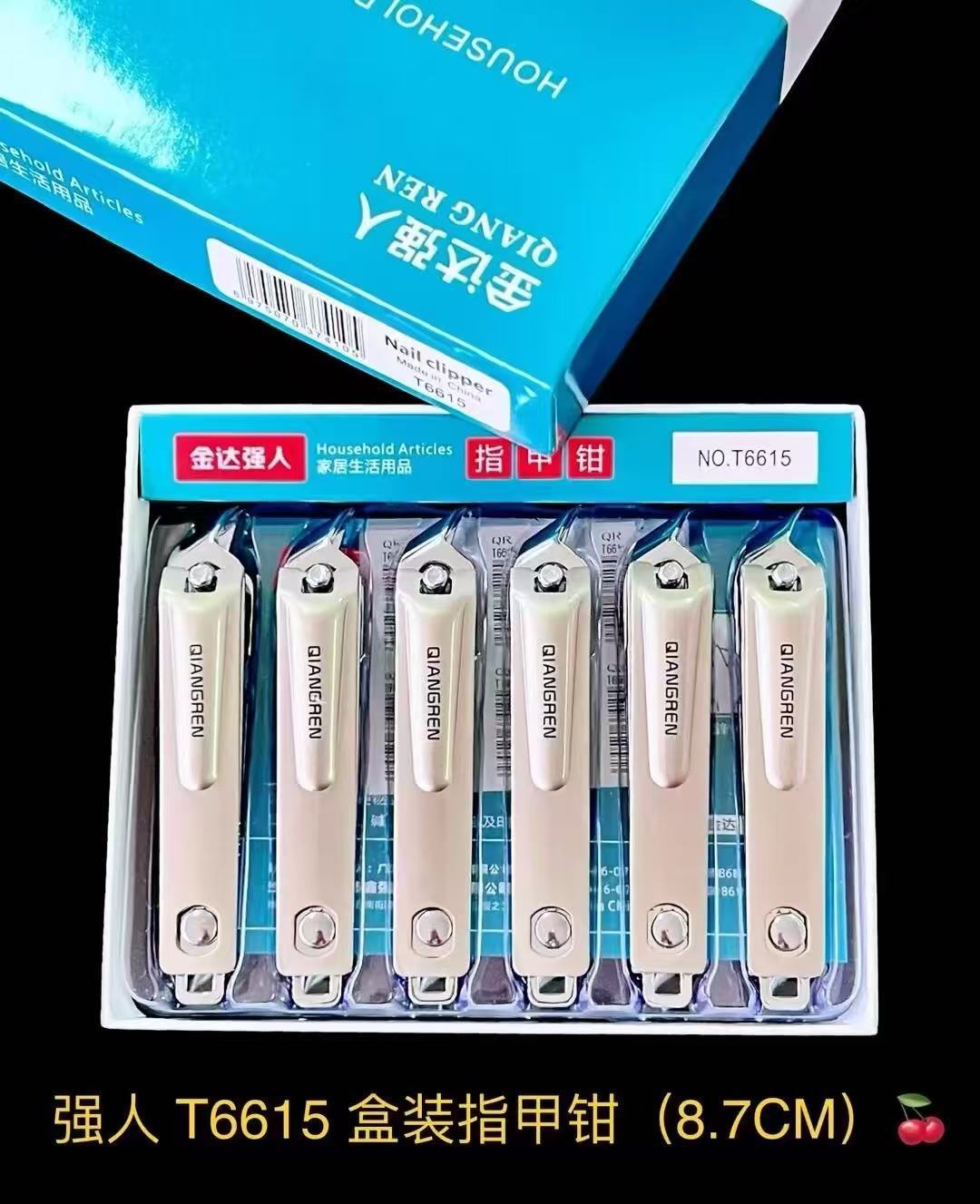 Cuchillos de uñas Jinda Strong 100 cortadores de uñas grandes, medianos y pequeños, cortaúñas de boca plana y cortaúñas de boca oblicua al por mayor