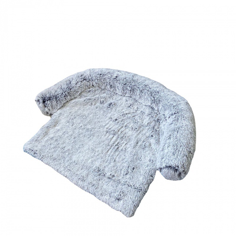 亚马逊爆款加厚毛绒垫子狗窝宠物床毛绒毯子冬季保暖猫窝宠物用品