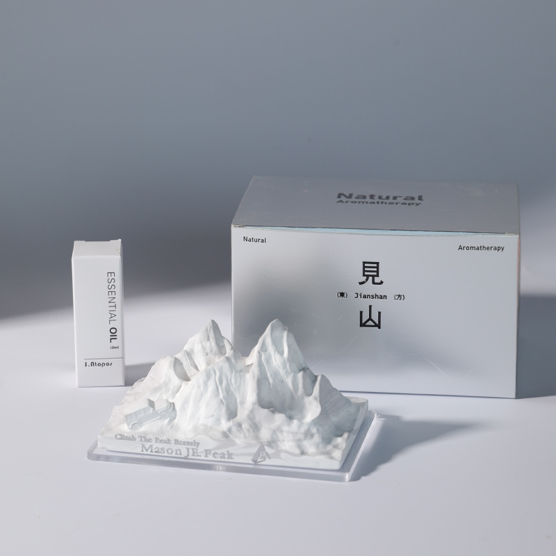 雪山拡香石無火香薫アルプス山脈車載置物家庭用室内石膏アロマ卸売り代発|undefined