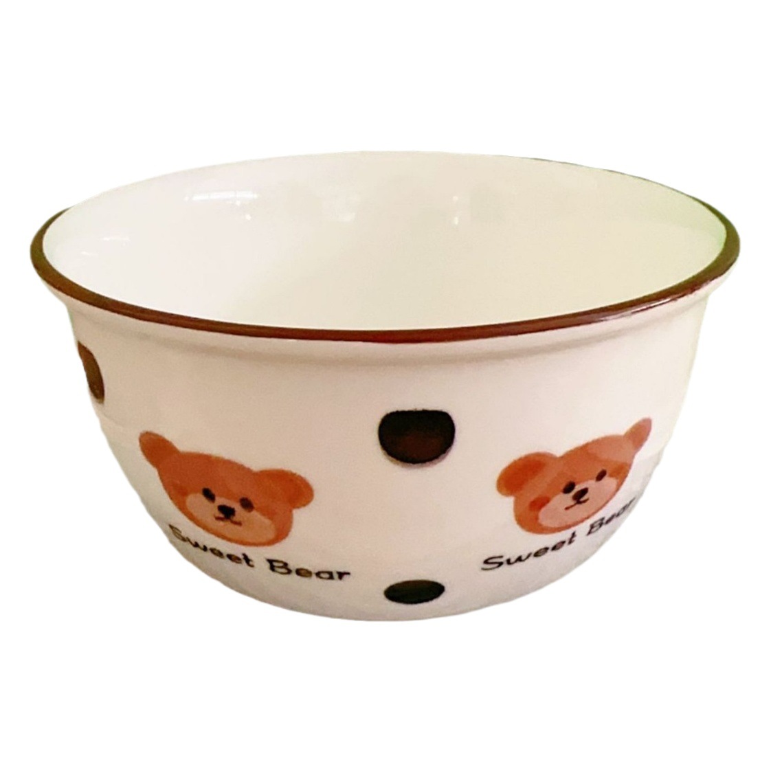 Tazón de arroz de cerámica de 5 pulgadas para el hogar tazón de ensalada de tazón de piedra de lluvia creativa de alta apariencia Hot ins comer tazón