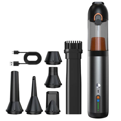 Wireless car vacuum cleaner, high-power vacuum cleaner, super strong suction, high-power portable handheld car vacuum cleaner (Tozsoranlar) - xj02