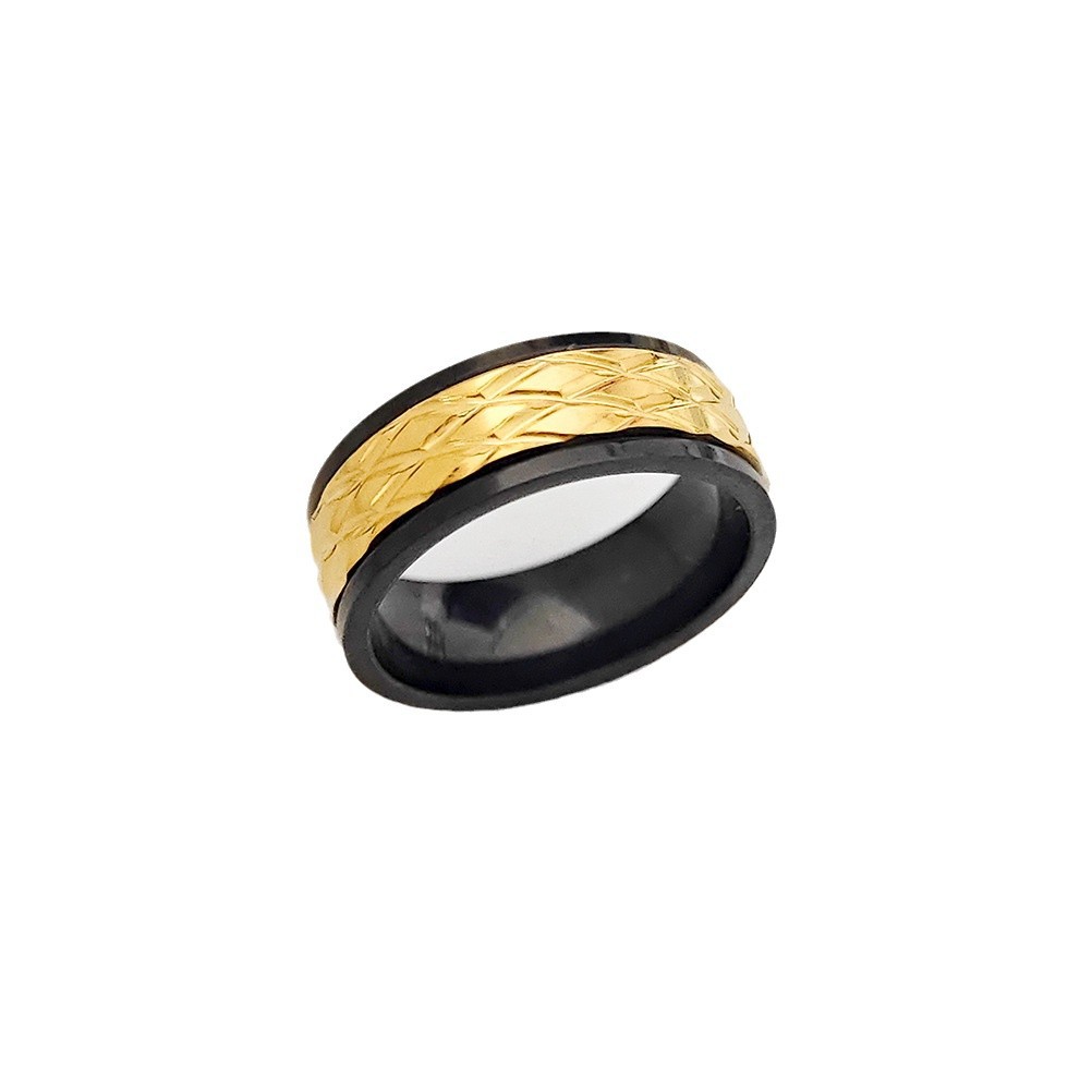 Unisex Gender Simple Style Classic Style Geometric Titanium Steel Unisex Rings Men Signet Rings