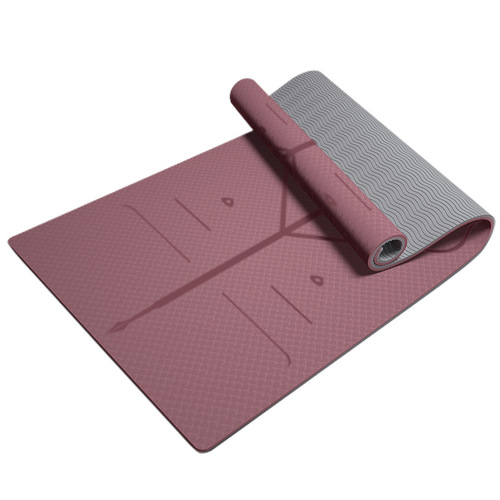 Widened tpe yoga mat manufacturer thickened non-slip fitness mat soundproofing jump rope floor mat home dance mat wholesale