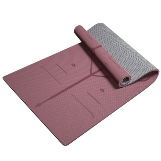 Widened tpe yoga mat manufacturers thickened non-slip fitness mat soundproof rope skipping mat home dance mat wholesale