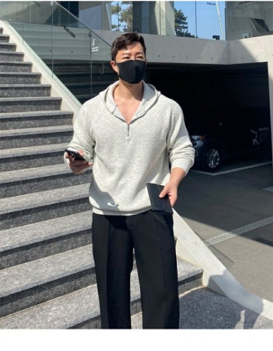 Herren Kapuzenpullover Mit Reißverschluss Oversize Strickware_voghion.com