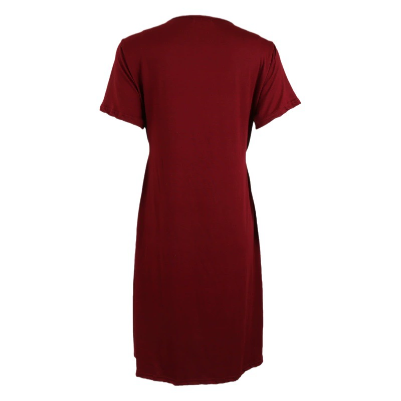 Самые продаваемые в Amazon европейские и американские юбки для беременных, удобные и повседневные пижамы для кормления, ночные рубашки для женщин, свободные домашние ночные рубашки большого размера.