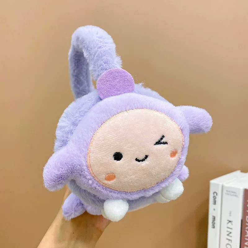 Sanrio, winter keep warm children's headphones, cartoon cute earmuffs, demi-season bag