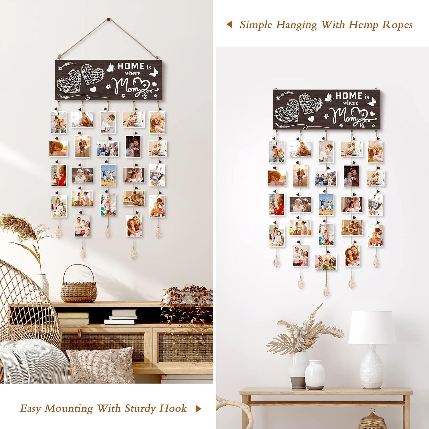 Marco de fotos de madera maciza Amazon marco de fotos conmemorativo del bebé marco de fotos de madera maciza rectangular multi-especificación marco de fotos de pantalla de escritorio