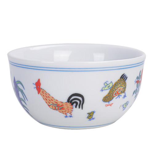Chicken Crock Cup Kung Fu Tea Cup Single Ceramic Tea Bowl Personal Tea Cup Master Cup Chinese Household Single Cup Tea Cup