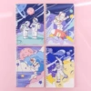 Cosmic Bear and Girl, A5 spiral notebook (single unit price)