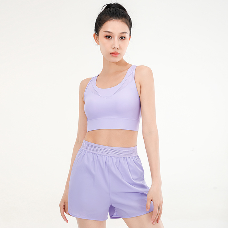 바람 편지 퍼플 (브라 + 반바지)