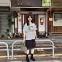 波点春夏新款ab0414半裙