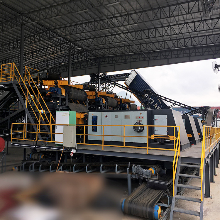 旧冰箱废物利用拆解处理设备废家电拆解破碎回收再利用固废回收