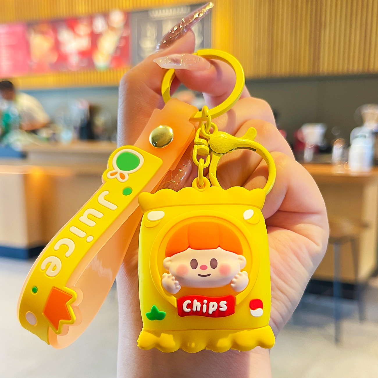 Cute potato chips [Yellow potato chips]