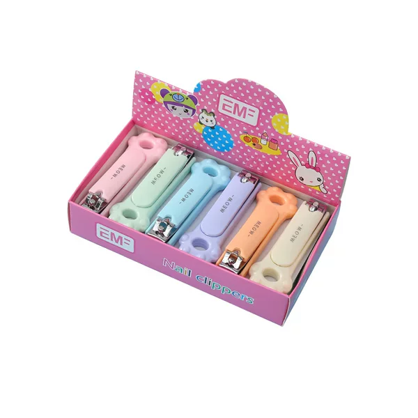 Cat Claw Children's Nail Clippers Cartoon Cute Multi-Color Nail Clippers Anti-Splash Nail Clippers Manicure Tools