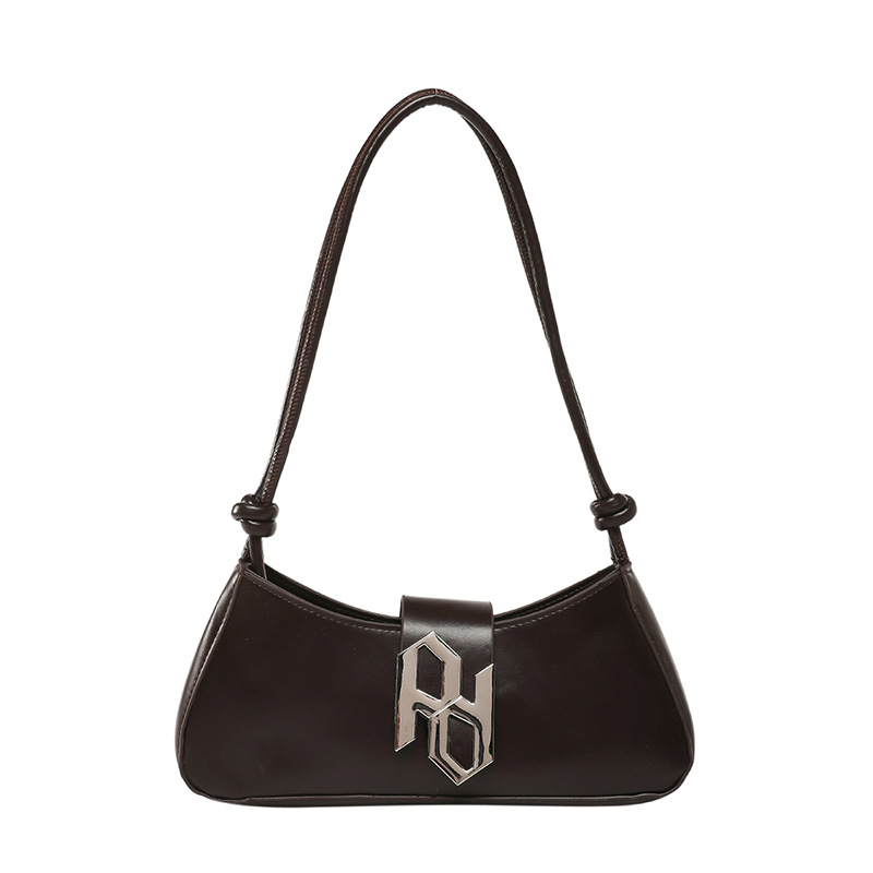 2024 otoño e invierno nuevo estilo francés textura de nicho bolso de axila moda bolso de hombro de luna nueva bolso de mano de todo fósforo de viaje