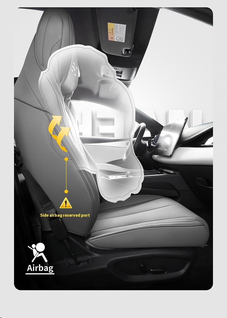 2025 New Model Special Car Seat Cushion for Seal 06, Left-Hand Drive Overseas Right-Hand Drive Seat Cover, Cross-Border Full-Cover Car Seat Cushion