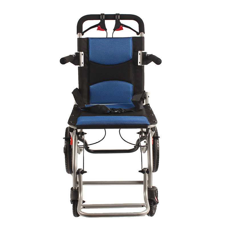 silla de ruedas de avión pequeño scooter para personas mayores andador plegable portátil manual asiento de carro