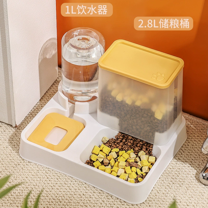 Трансграничная Горячая продажа, сверхбольшая емкость для хранения продуктов, миска для домашних животных, миска для собак, миска для кошек, миска для корма для кошек, автоматический диспенсер для воды, многоцелевая миска