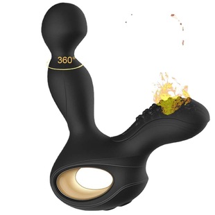 Anrui Canglong Male Anal Plug Vibrating Ring Prostate Wireless Remote Control Warming Rear Massager Adult Sex Products