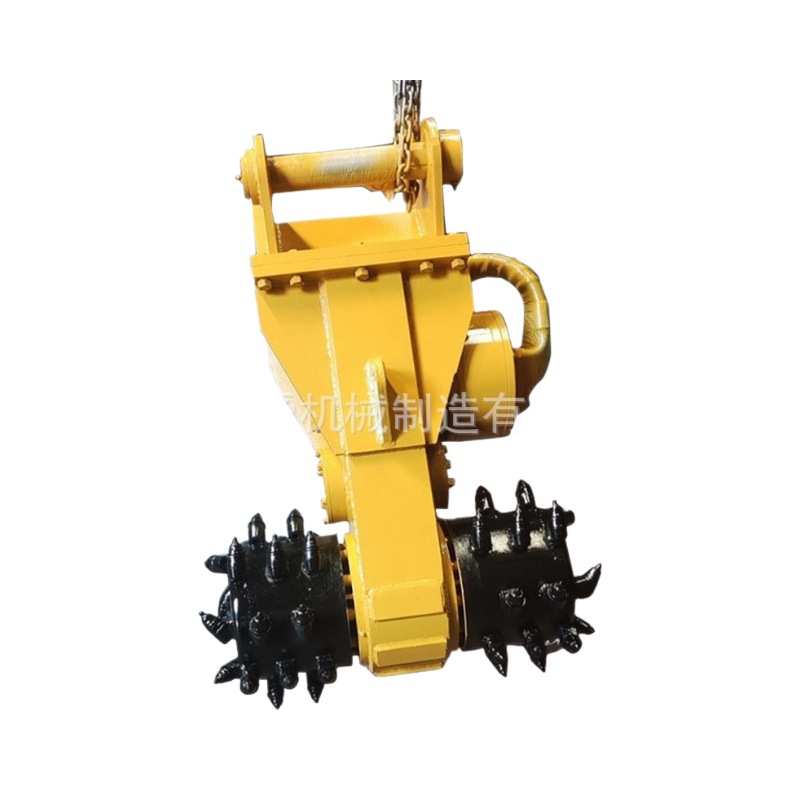 挖掘机铣削头高速旋转马达 快速切割硬岩和软土铣挖机名舜机械