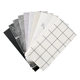 Marble Wall Tile Wallpaper Pvc Sticker Waterproof and Moisture-Proof Wall Sticker Bathroom Kitchen Wall Self-Adhesive Wall Panel
