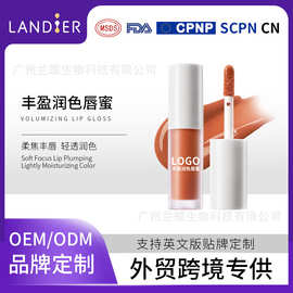 丝滑镜面唇釉跨境oem贴牌定制 水润清透素颜唇釉外贸化妆品代加工