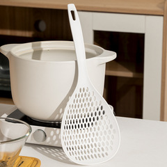 日式家用耐高溫撈麵大漏勺煮麵條餃子餛飩火鍋廚房瀝水撈勺過濾網