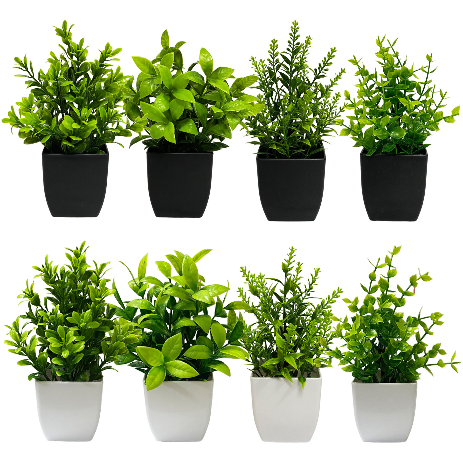 跨境热卖仿真植物假植物绿植室内外装饰塑料盆栽纯草小绿植