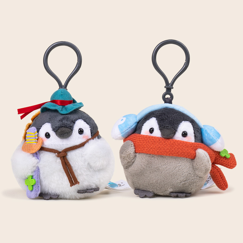 Genuine Licensed Koupen Chan "Like Goose" Japanese Positive Energy Penguin Plush Keychain Pendant