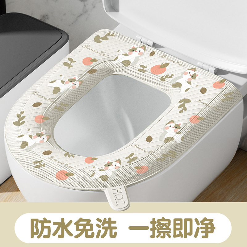 Summer waterproof cartoon toilet for home use