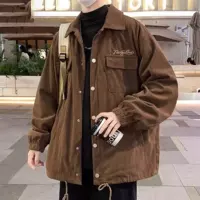 Кардюровая oversize куртка, дюльбёр, плюс размер, осень–весна повседневная