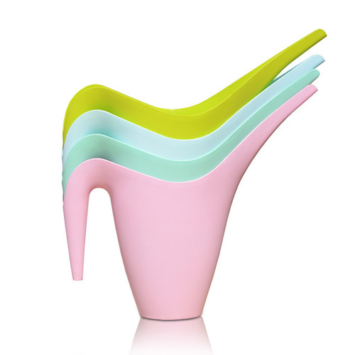 Long-mouthed flower watering kettle, household large-capacity gardening, green plant and flower watering kettle, plastic spray kettle