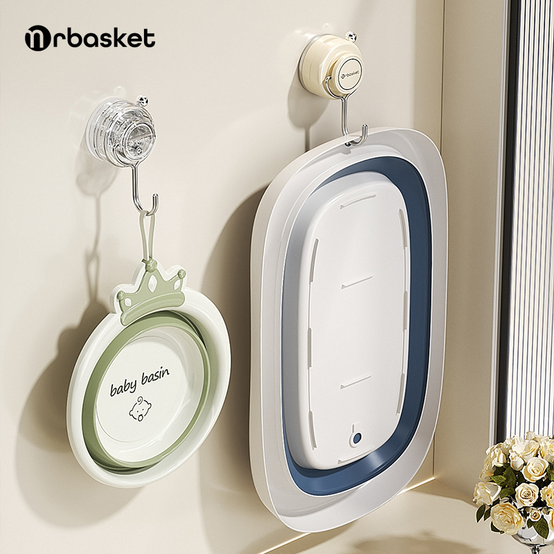 Suction Cup Bathtub Hook, No-Drill Wall-Mounted Bathroom Toilet Baby Bath Basin Face Basin Organizer Adhesive Hook