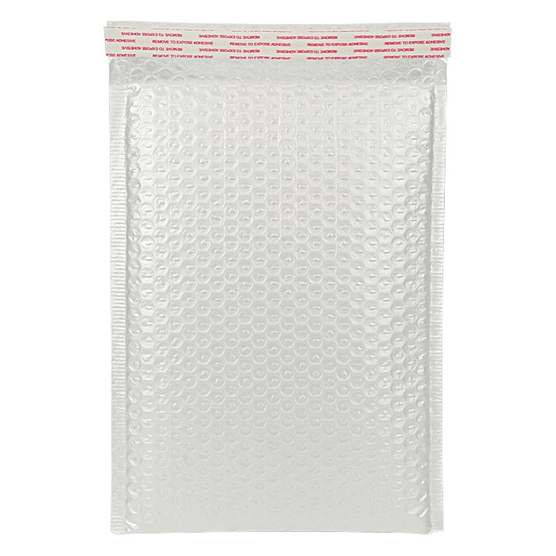 Bolsa de burbujas de película nacarada Bolsa autoadhesiva Bolsa de sobres de burbujas de teléfono móvil gruesa a prueba de golpes Bolsa de embalaje de material de embalaje de comercio electrónico