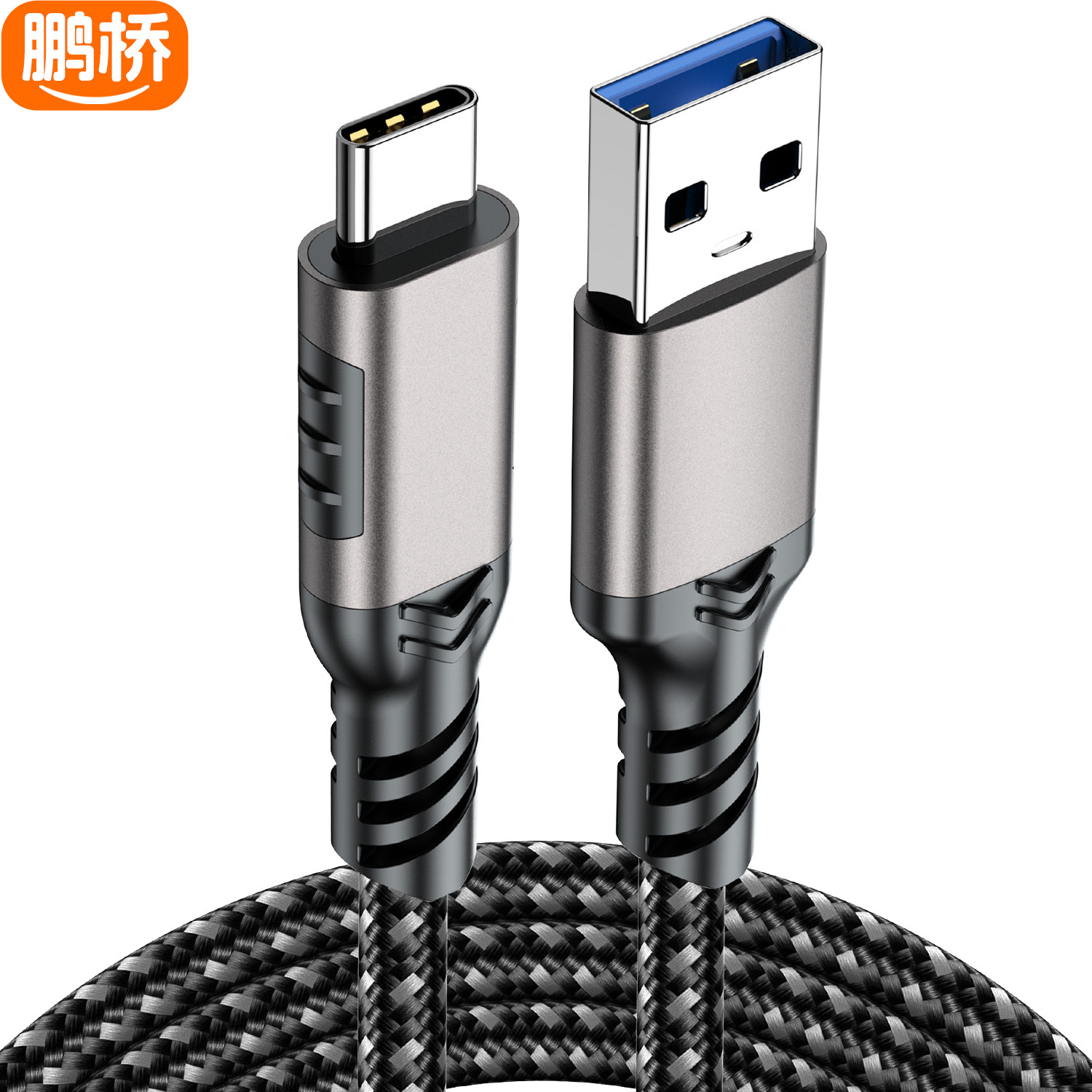 Cable de Datos Type-C USB 3.2 para Disco Duro 10Gbps 60W de Cobre Estañado Alta Velocidad para Autos image 5