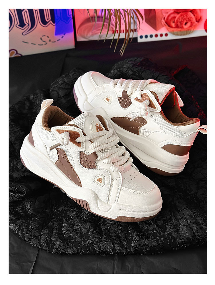 Sorte samurai skateboarding sko casual daddy sneakers_voghion.com