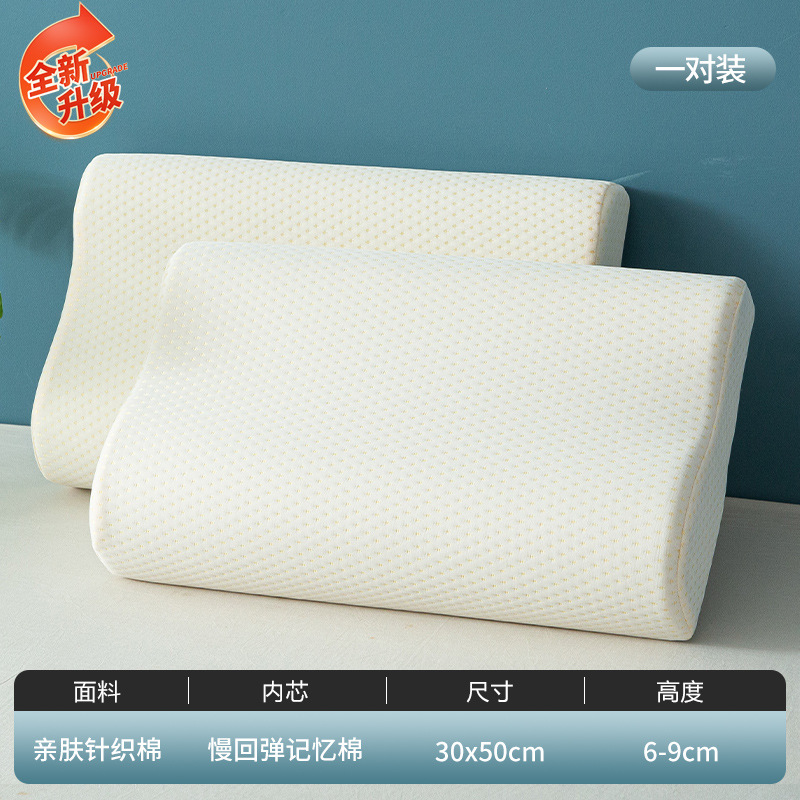 [업그레이드된 진드기 방지 원단] 안개꽃 화이트 - 30x50cm 쌍 [내부 및 외부 이중 베갯잇 디자인]