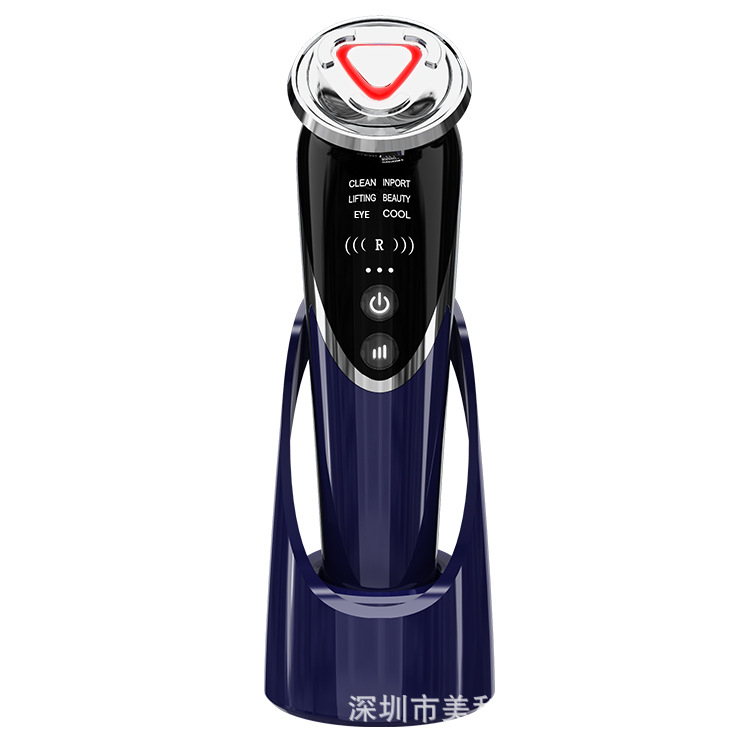 Dispositivo de belleza facial para el hogar con compresas frías y calientes, microcorriente EMS para mejorar la piel, masaje y rejuvenecimiento fotónico. image 7