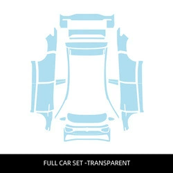 23-26 Models Volkswagen Id.6X Invisible Car Cover Tpu Pre-Cut Paint Protection Film Anti-Scratch (Car paint protective film) - transparent-tpu-23-26-volkswagen-id6x
