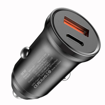 30W Qc4.0+Pd Dual-Line: Mobil şarj cihazları