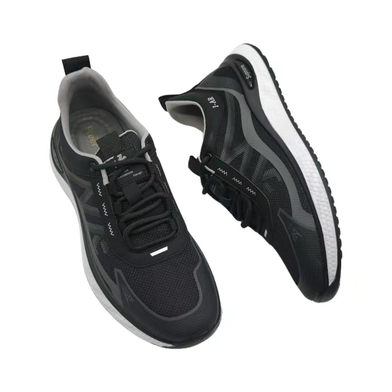 플라잉 짠 신발 남성용 통기성 운동화 경량 여름 천공 샌들 슬리브 1 페달 메쉬 신발 20F516-1