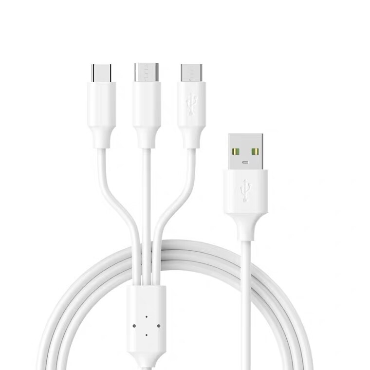 一モップ三データ線66w急速充電線三合一充電適用華為栄光OPPO車載家庭1メートル1M|undefined
