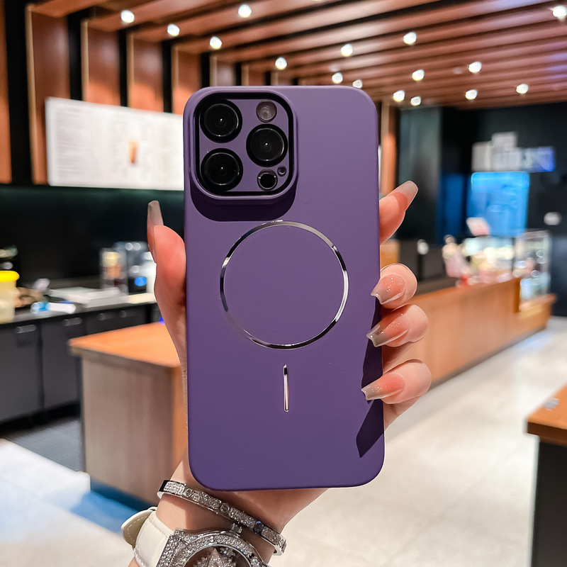Apple 17PROMAX 携帯電話ケース 磁気吸着細いリング付き Apple 16/15/14 マットな肌触り 17PO 保護ケース|undefined