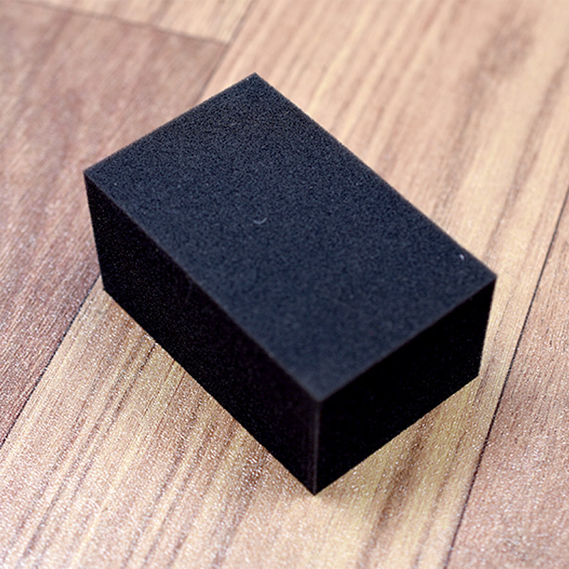 En stock al por mayor de alta densidad esponja zapato limpie pulido esponja multifuncional descontaminación limpieza esponja descontaminación limpiar