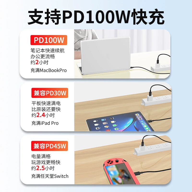 (跨境贸易), нейлоновый переплетенный ноутбук, 100W, C5, 5A