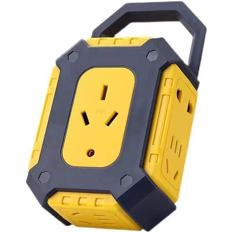 Construction site portable socket high-power terminal block multi-functional industrial plug home appliances with wire socket