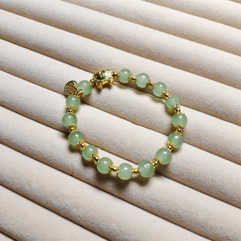 Puesto de mercado nocturno Pulseras de vidrio Suministro de modelos explosivos Pulsera de cerámica Jingdezhen Pulsera de porcelana azul y blanca Caja de regalo de bendición al por mayor