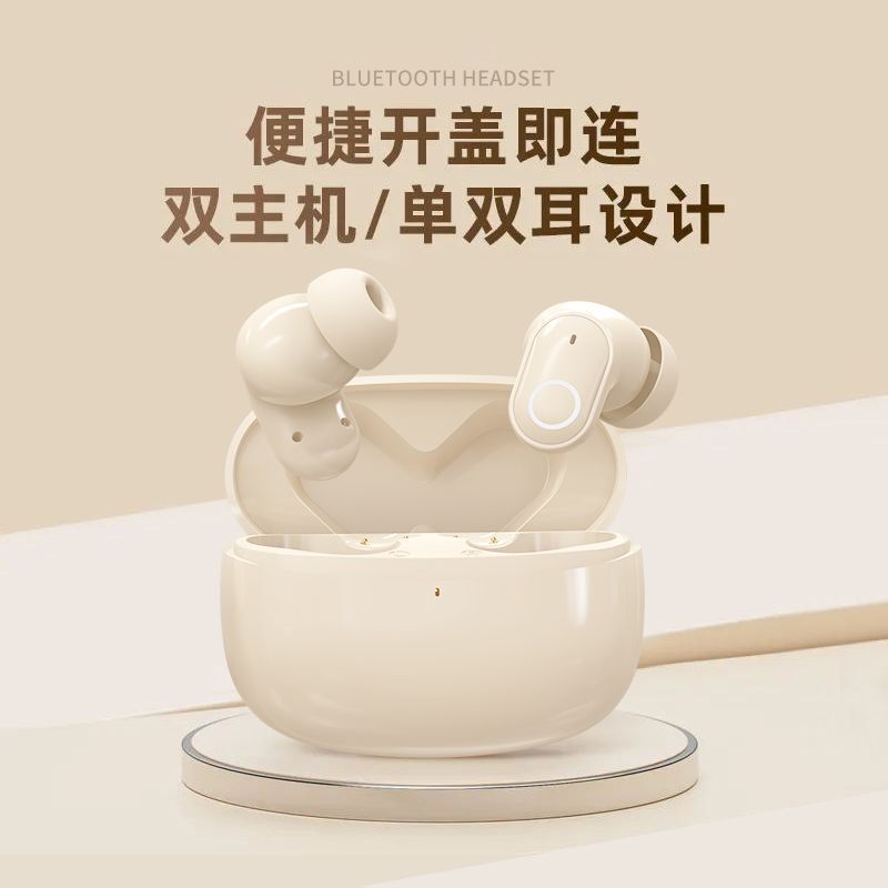 2025新款跨境无线蓝牙耳机高品质可爱迷你无感佩戴适用于华为苹果|undefined